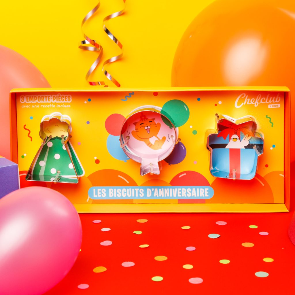 Emporte-pièces les Biscuits d'Anniversaire