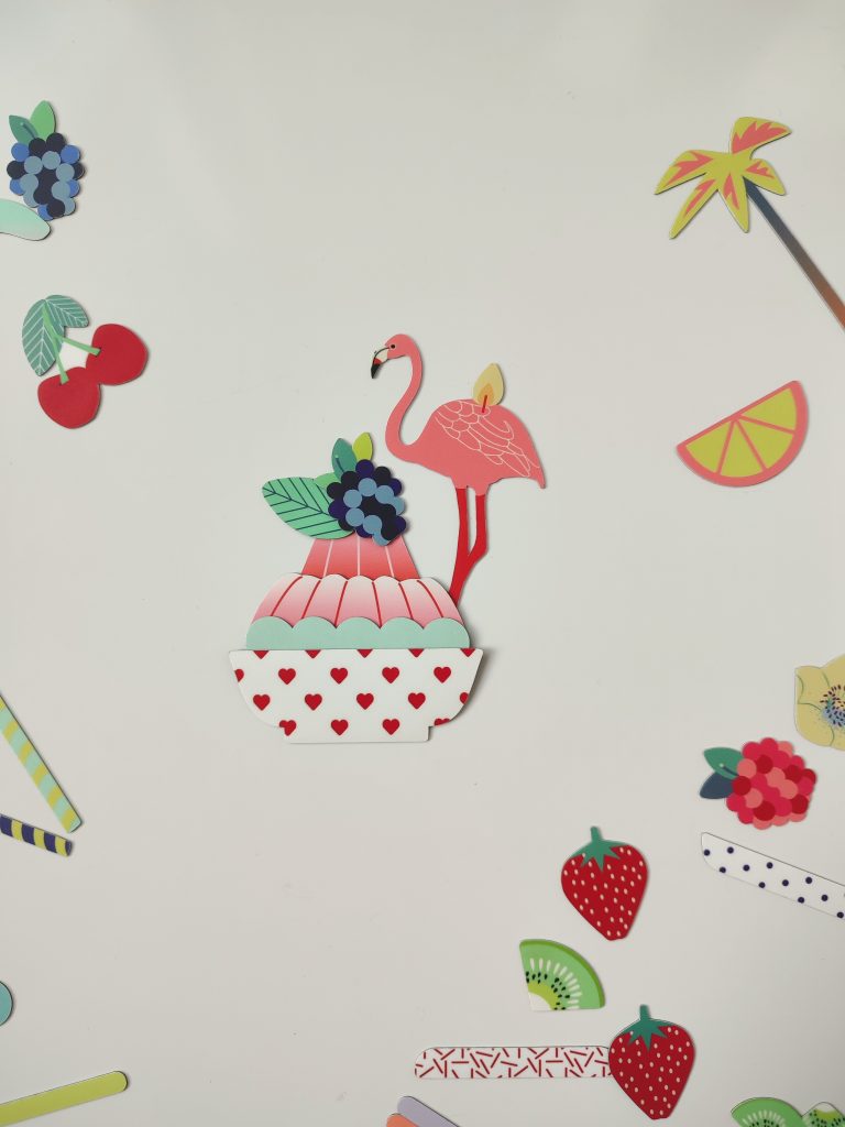 Magnets Cupcake - waterproof