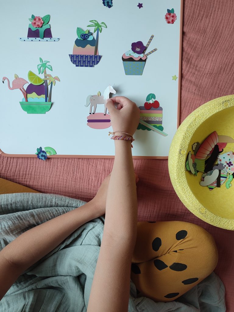 Magnets Cupcake - waterproof