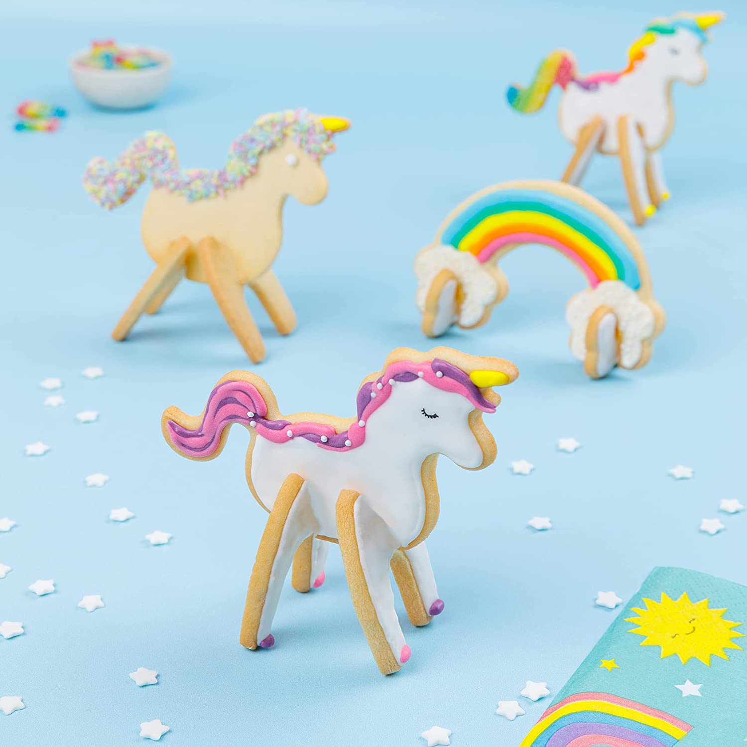 Emporte-pièces - Licorne & Arc-en-Ciel 3D – Image 3