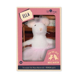 Peluche Souris Ella (12cm) - Le Manoir des souris