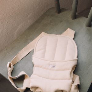 Porte baby Gommu en coton bio | Crème – Image 5