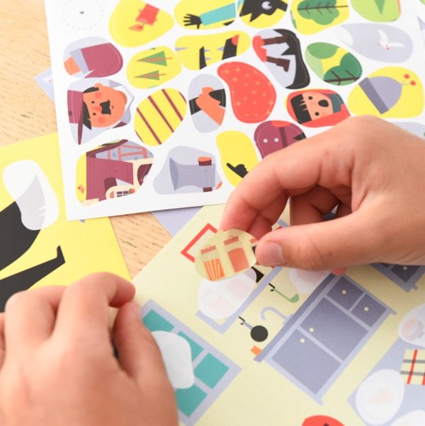 Conte en stickers Boucle d’or
