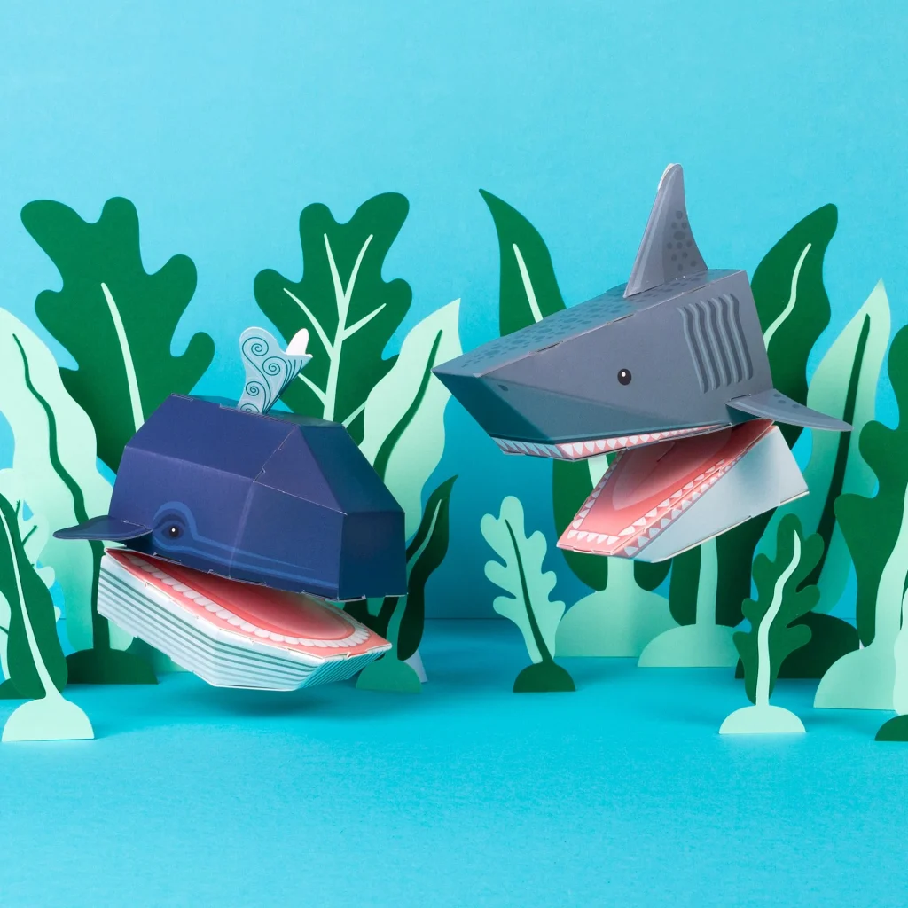 Creer ta marionnette requin