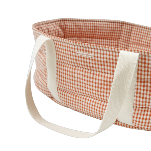 Couffin Gommu en coton bio | Vichy – Image 2