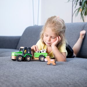 Tracteur avec une remorque – Image 3