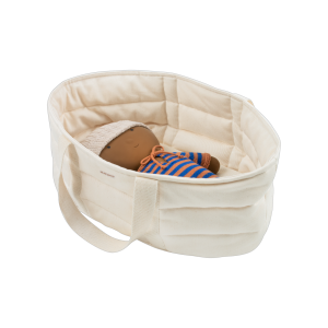 Couffin GOMMU BABY crème – Berceau crème pour poupon – Image 3
