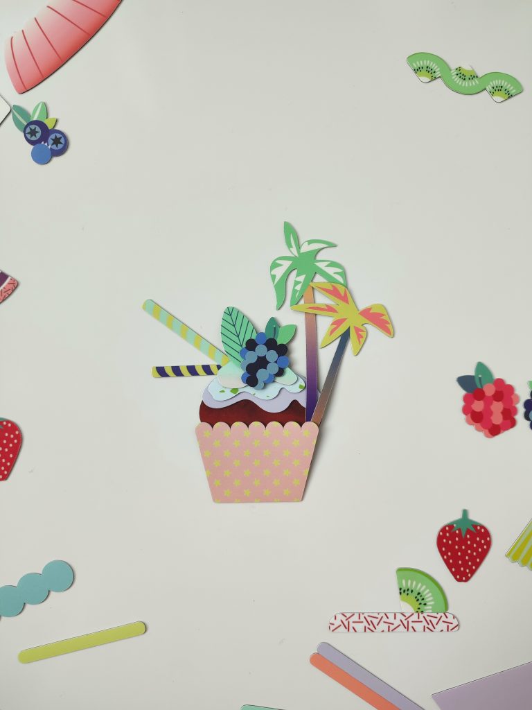 Magnets Cupcake - waterproof