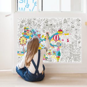Poster géant à colorier 70 x 100cm - Kawaï – Image 8