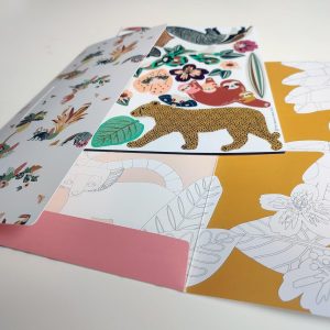 La Jungle, 27 magnets souples, waterproof – Image 7