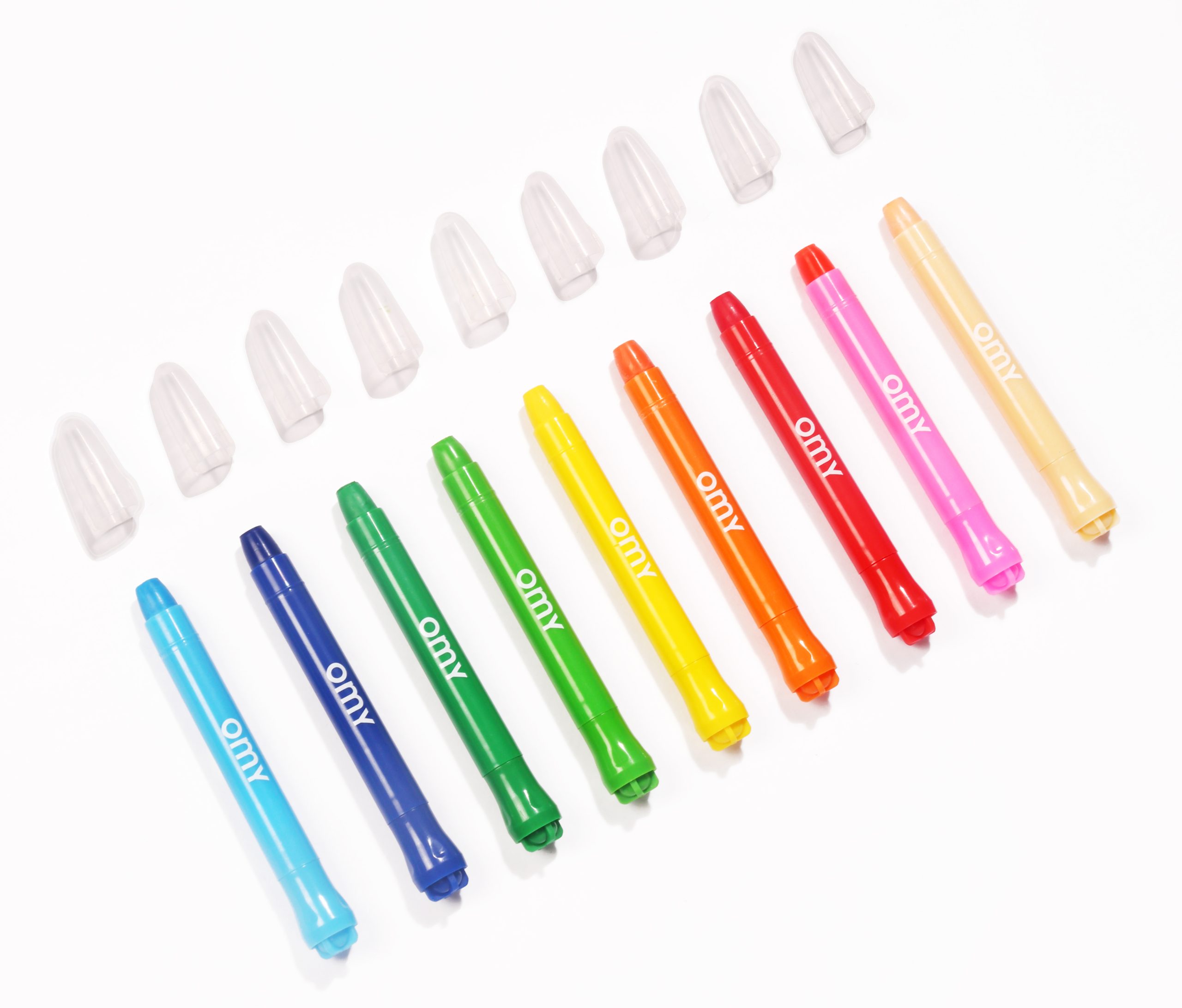 Crayons Gel – 9 couleurs vives et ultra-fondantes dès 3 ans – Image 2
