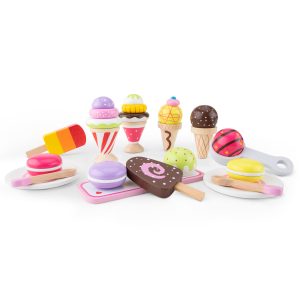 Ice cream set en bois – Image 3