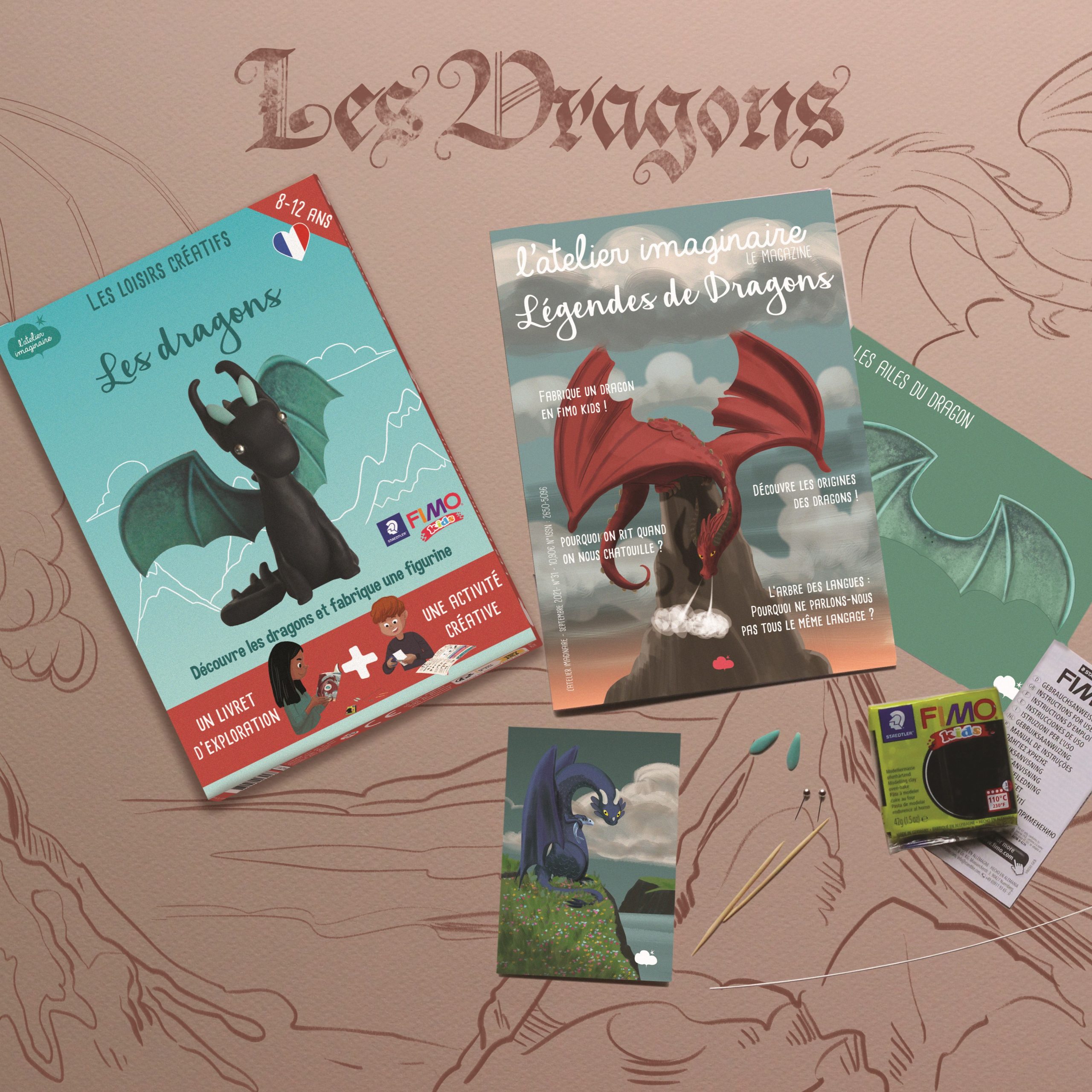 Kit créatif : Les dragons – Image 2