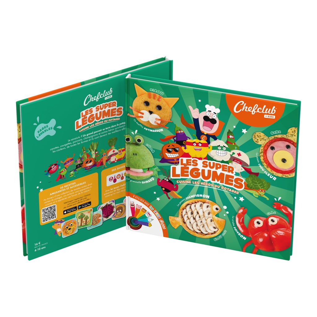 Livre Kids - Les super légumes