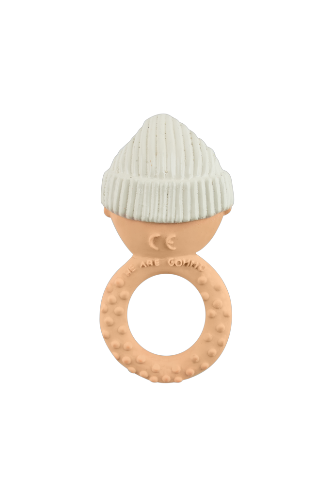 Anneau de dentition Gommu en hévéa 100% naturel | Vanille