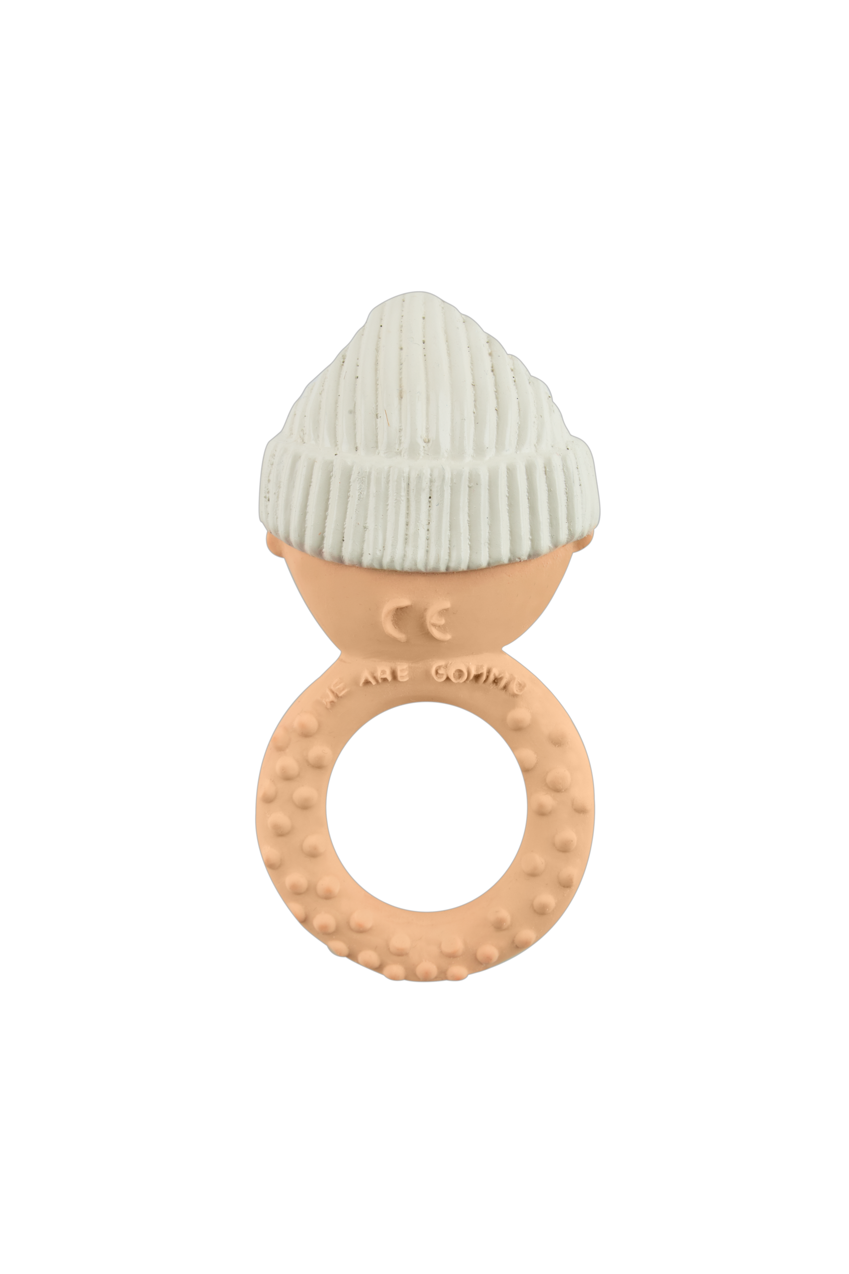 Anneau de dentition Gommu en hévéa 100% naturel | Vanille – Image 2