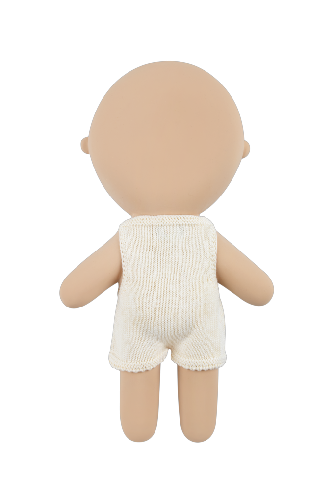 Gommu baby coco – Poupon 31 cm, couleur blanche