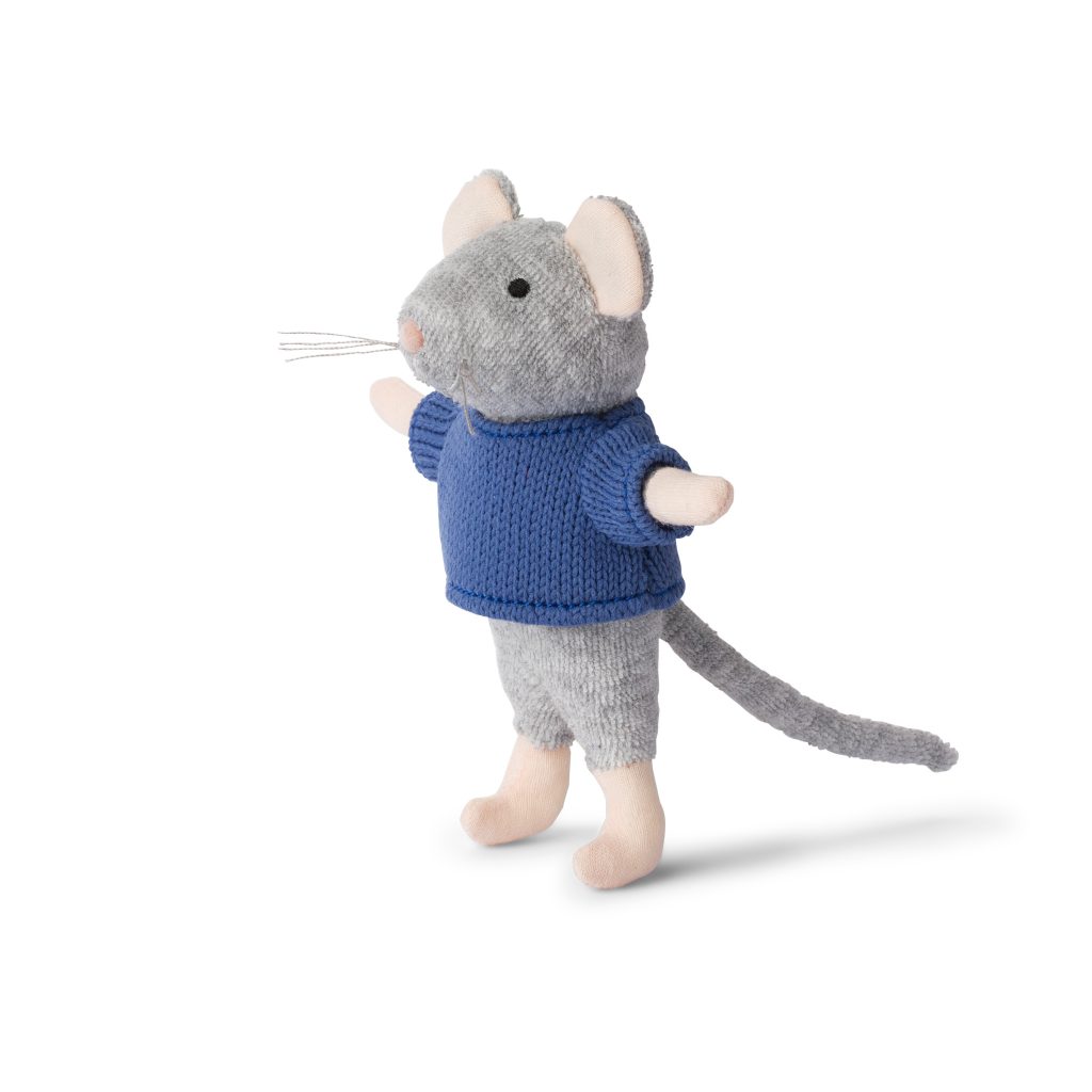 Peluche Souris Sam (12cm) - Le Manoir des souris