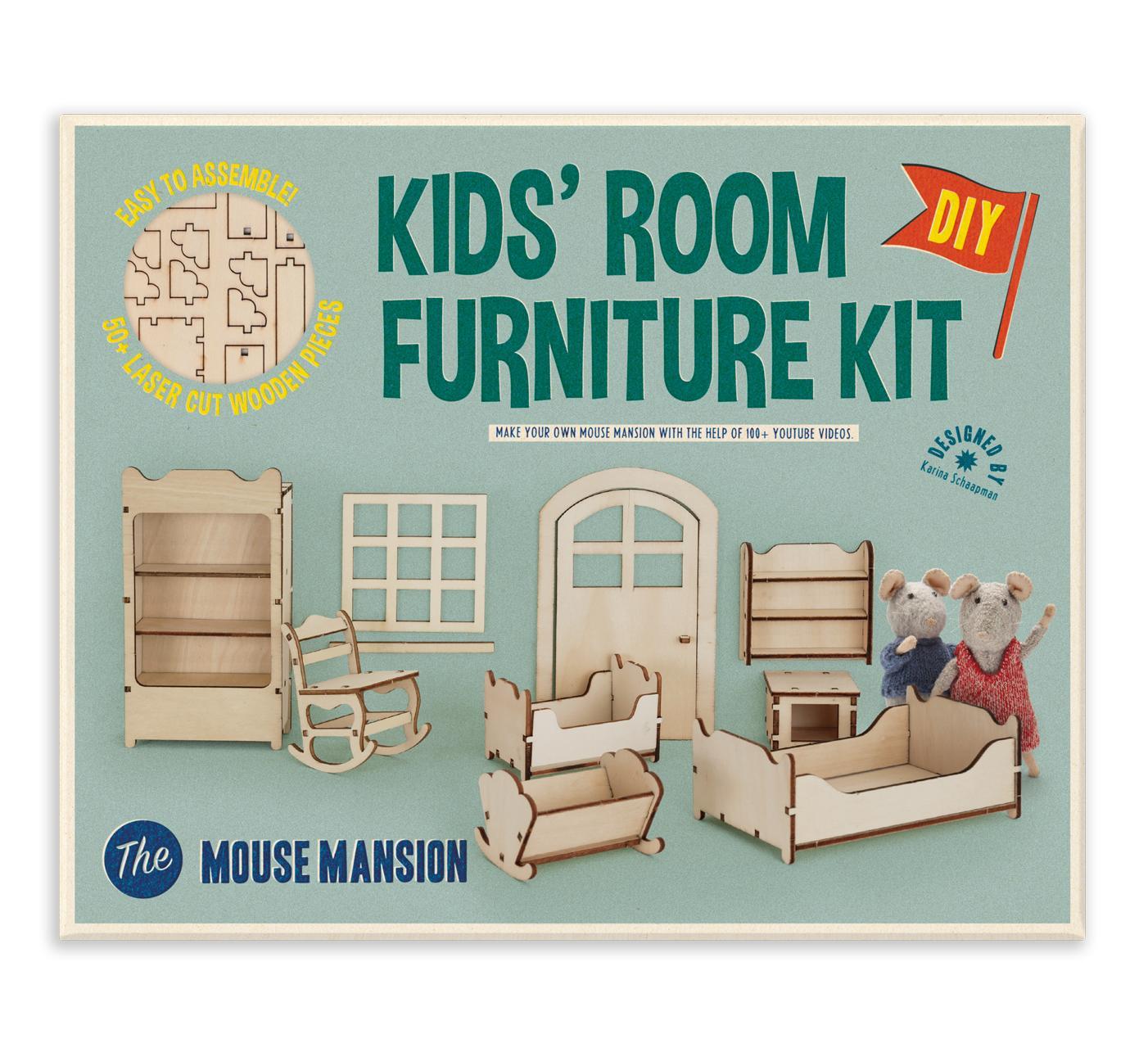 Kit de meubles - La  chambre à coucher du Manoir des souris – Image 1