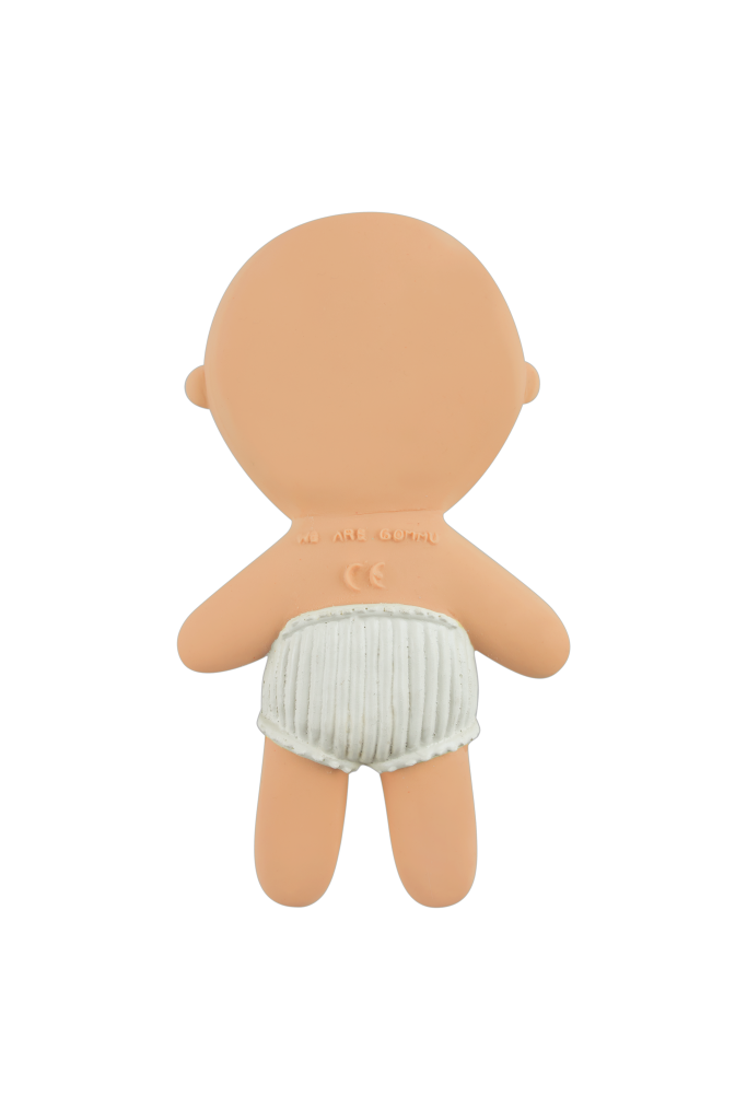 Gommu Mini-Baby en hévéa 100% naturel | Vanille