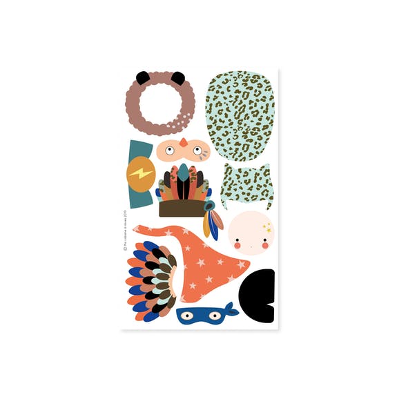 La mini fabrikarnaval_11 magnets souples aimantée, waterproof, 100% recyclable