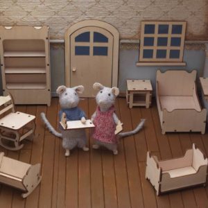 Kit de meubles - La  chambre à coucher du Manoir des souris – Image 3