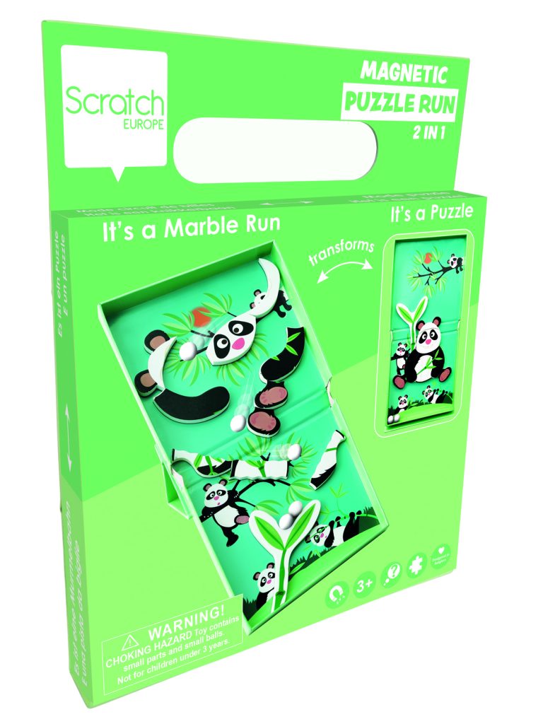 Puzzle circuit magnétique Panda