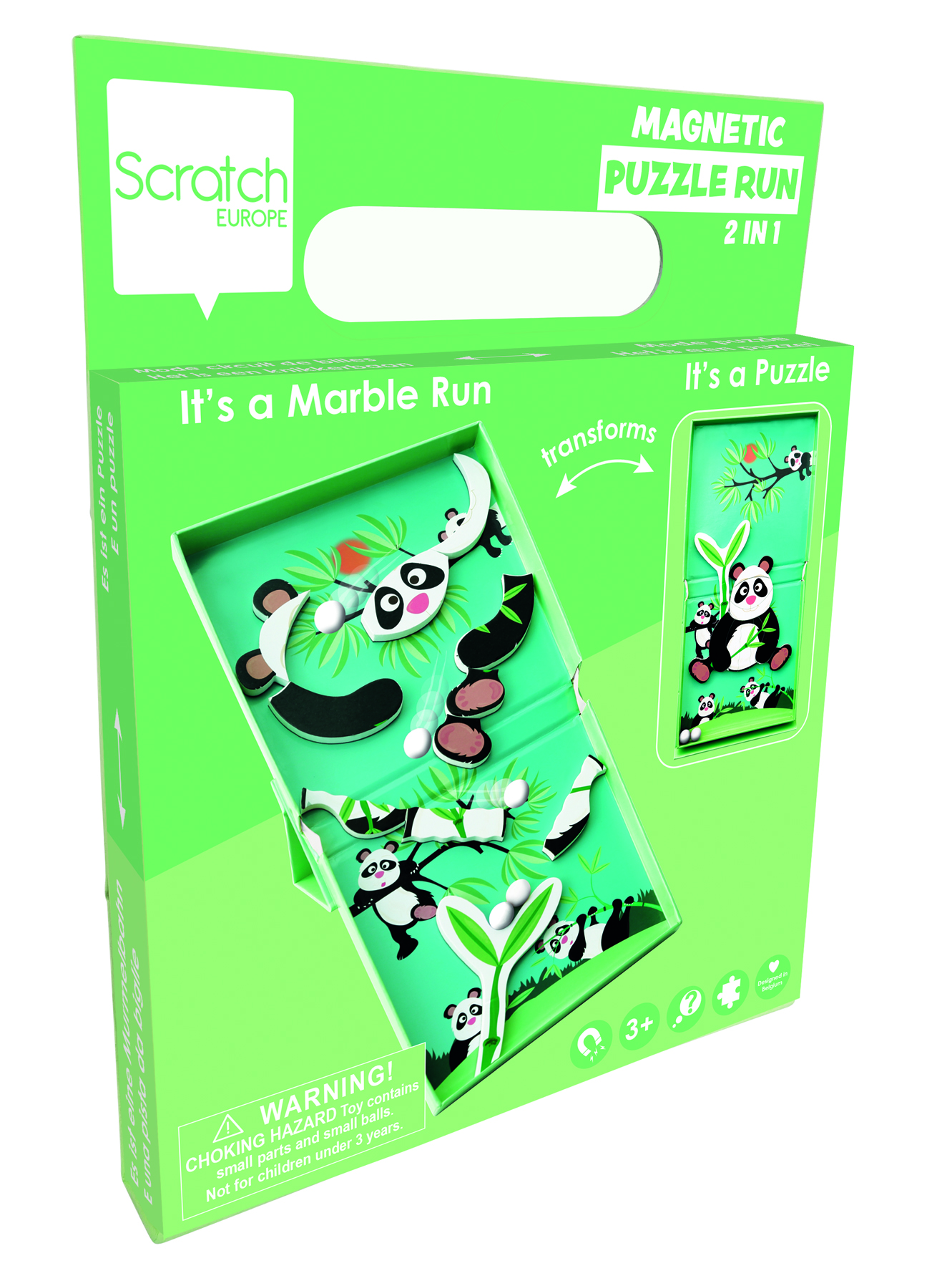 Puzzle circuit magnétique Panda – Image 4