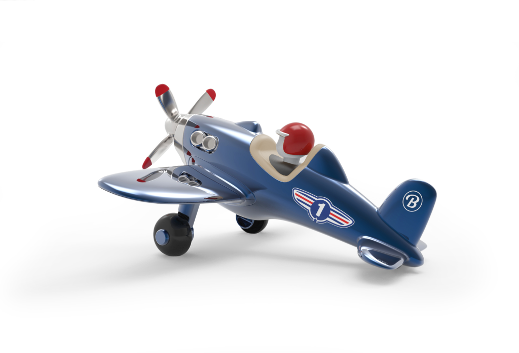 Jet Plane Bleu