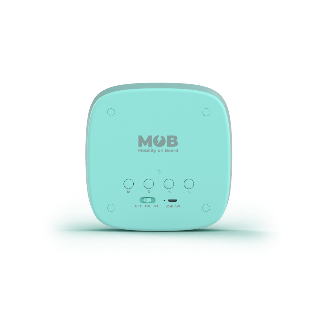 Billy Clock Turquoise - Réveil veilleuse