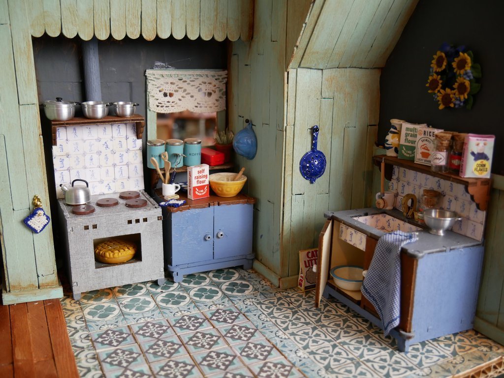 Kit de meubles - La cuisine du Manoir des souris