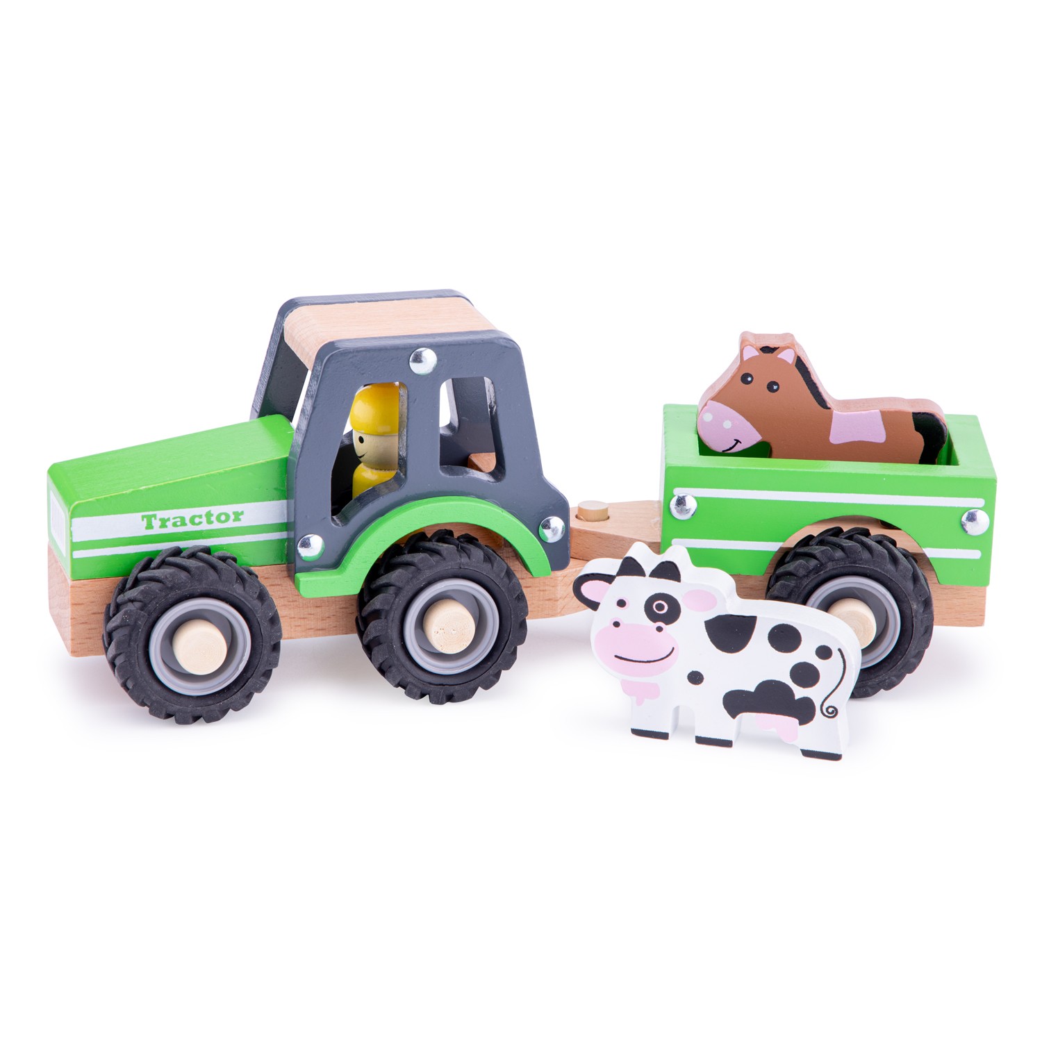 Tracteur avec une remorque – Image 1