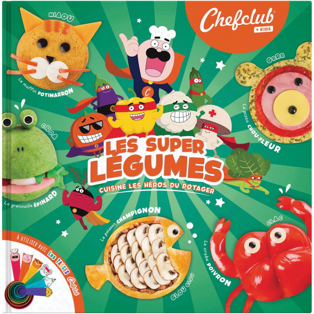 Livre Kids - Les super légumes