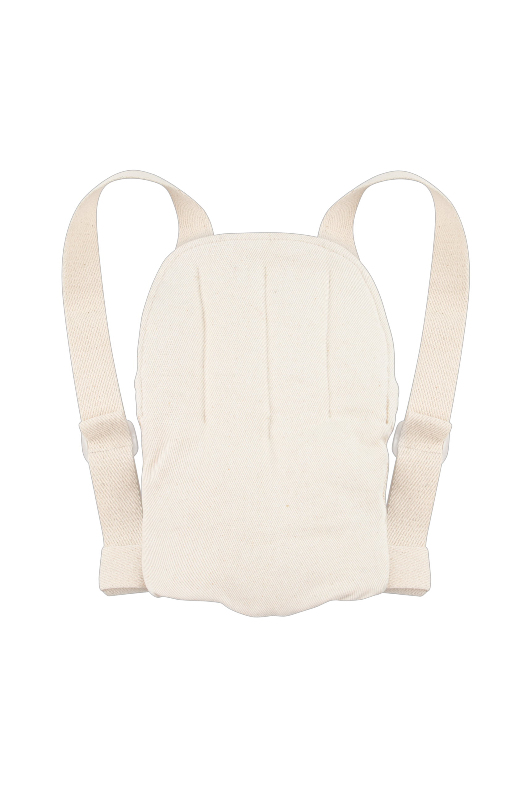 Porte baby Gommu en coton bio | Crème – Image 2