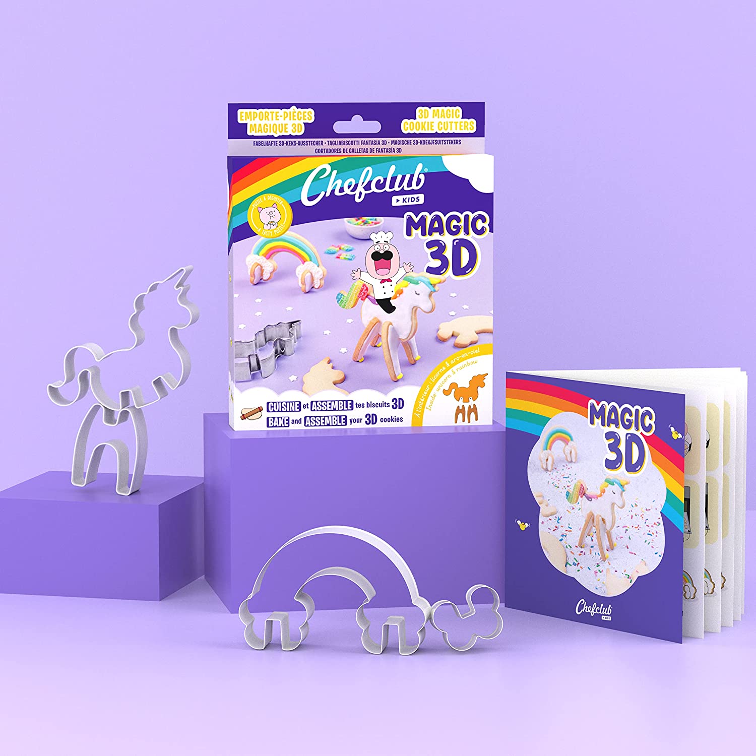 Emporte-pièces - Licorne & Arc-en-Ciel 3D – Image 4