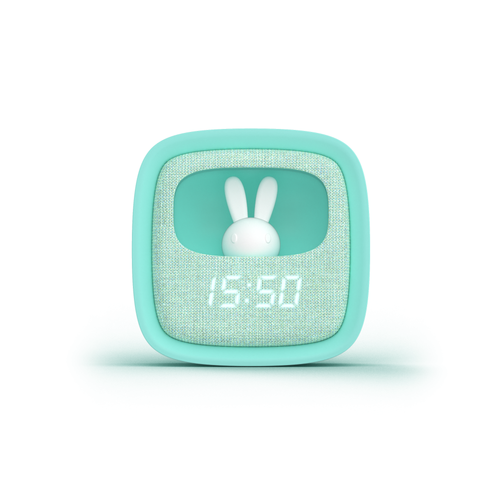 Billy Clock Turquoise - Réveil veilleuse