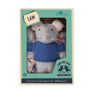 Peluche Souris Sam (12cm) - Le Manoir des souris