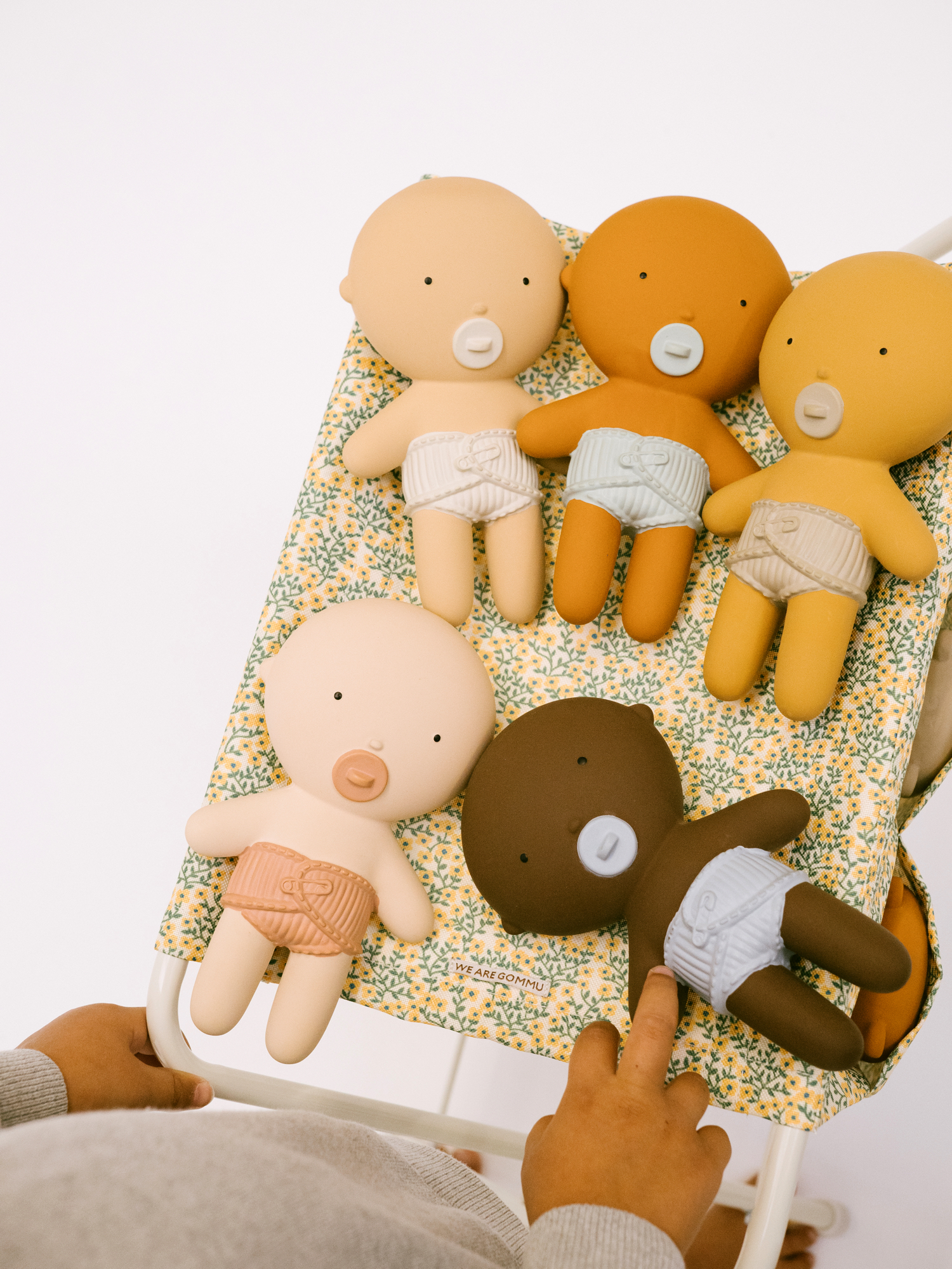 Gommu Mini-Baby en hévéa 100% naturel | Caramel – Image 6