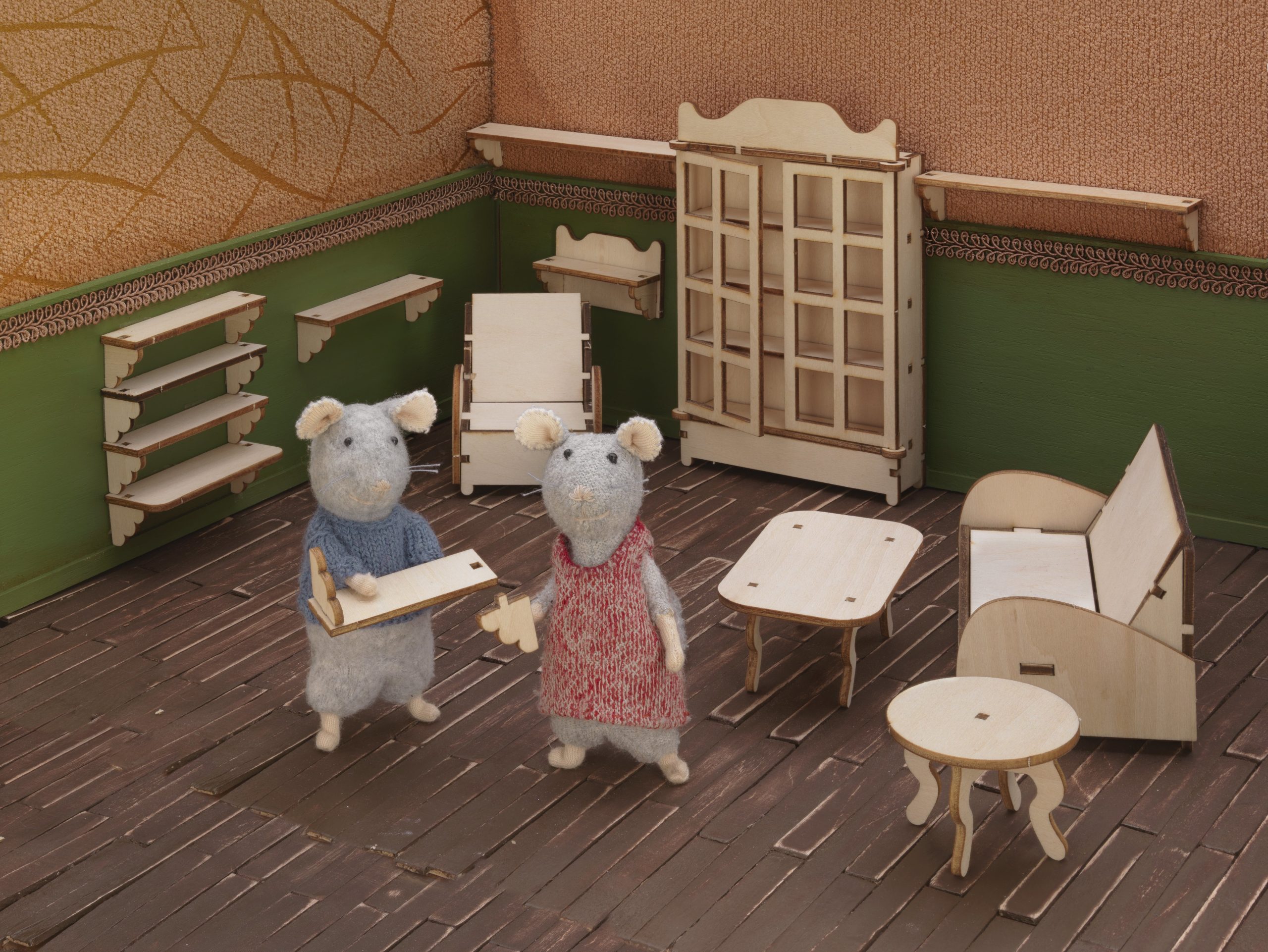 Kit de meubles - Le salon du Manoir des souris – Image 2