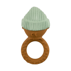 Anneau de dentition Gommu en hévéa 100% naturel |Caramel – Image 2