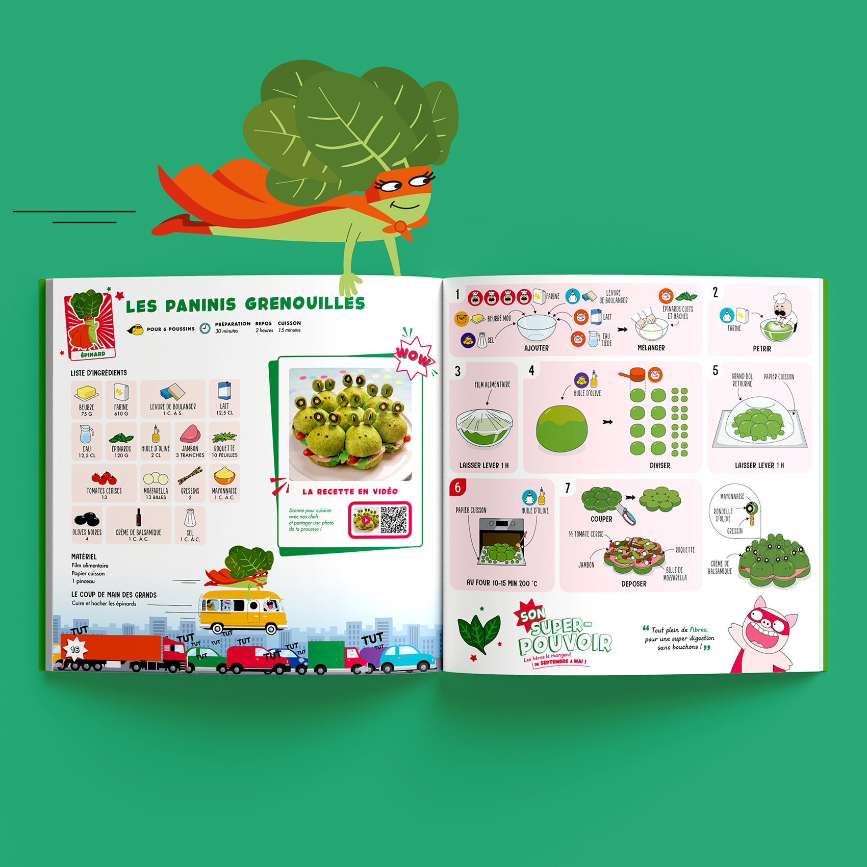 Livre Kids - Les super légumes – Image 7