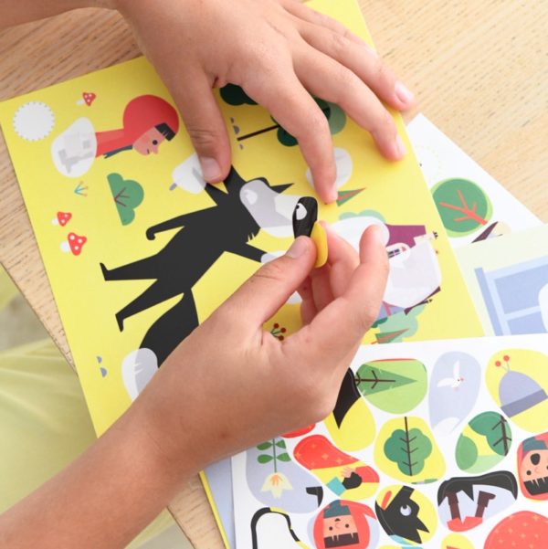 Conte en stickers Boucle d’or
