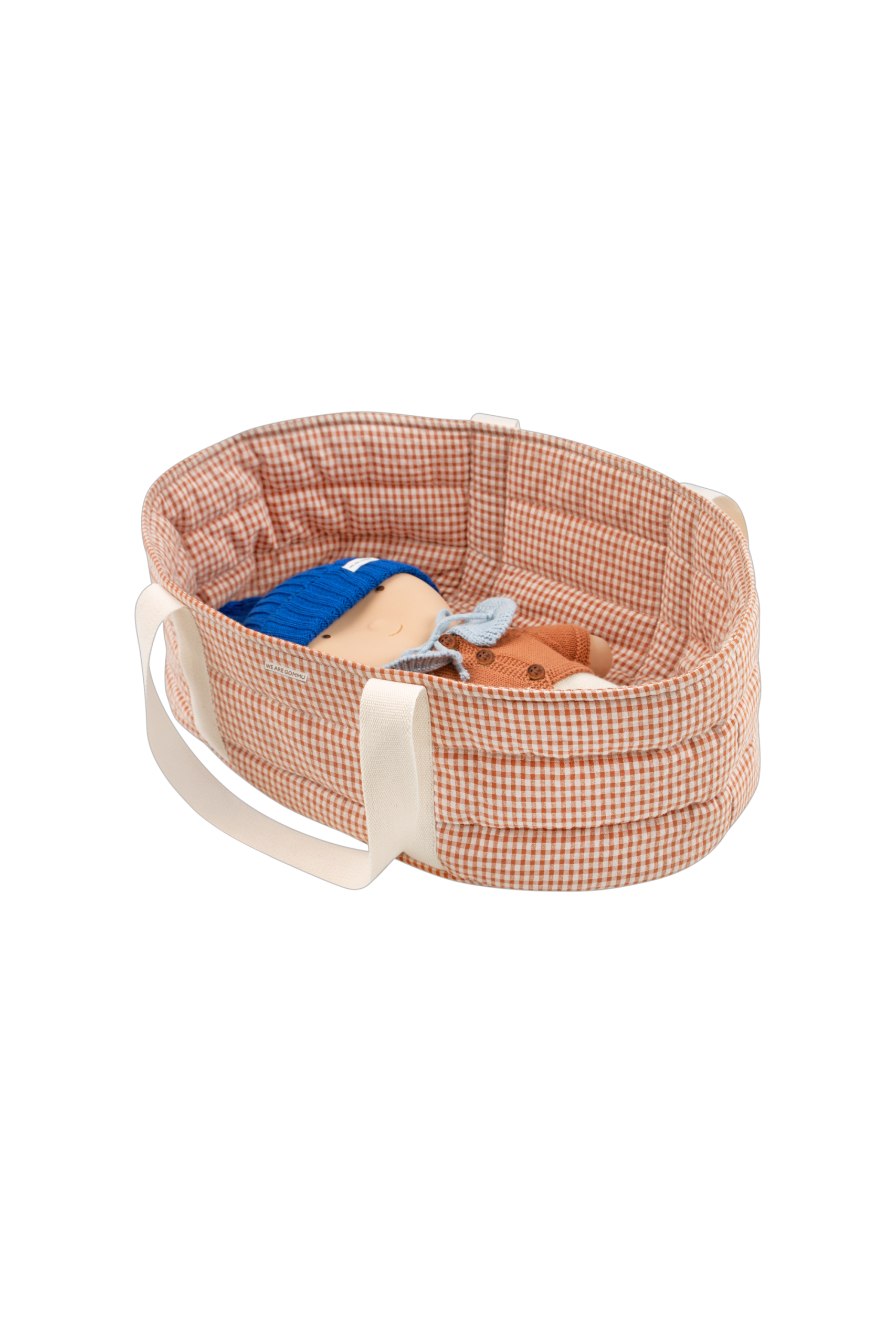Couffin Gommu en coton bio | Vichy – Image 3