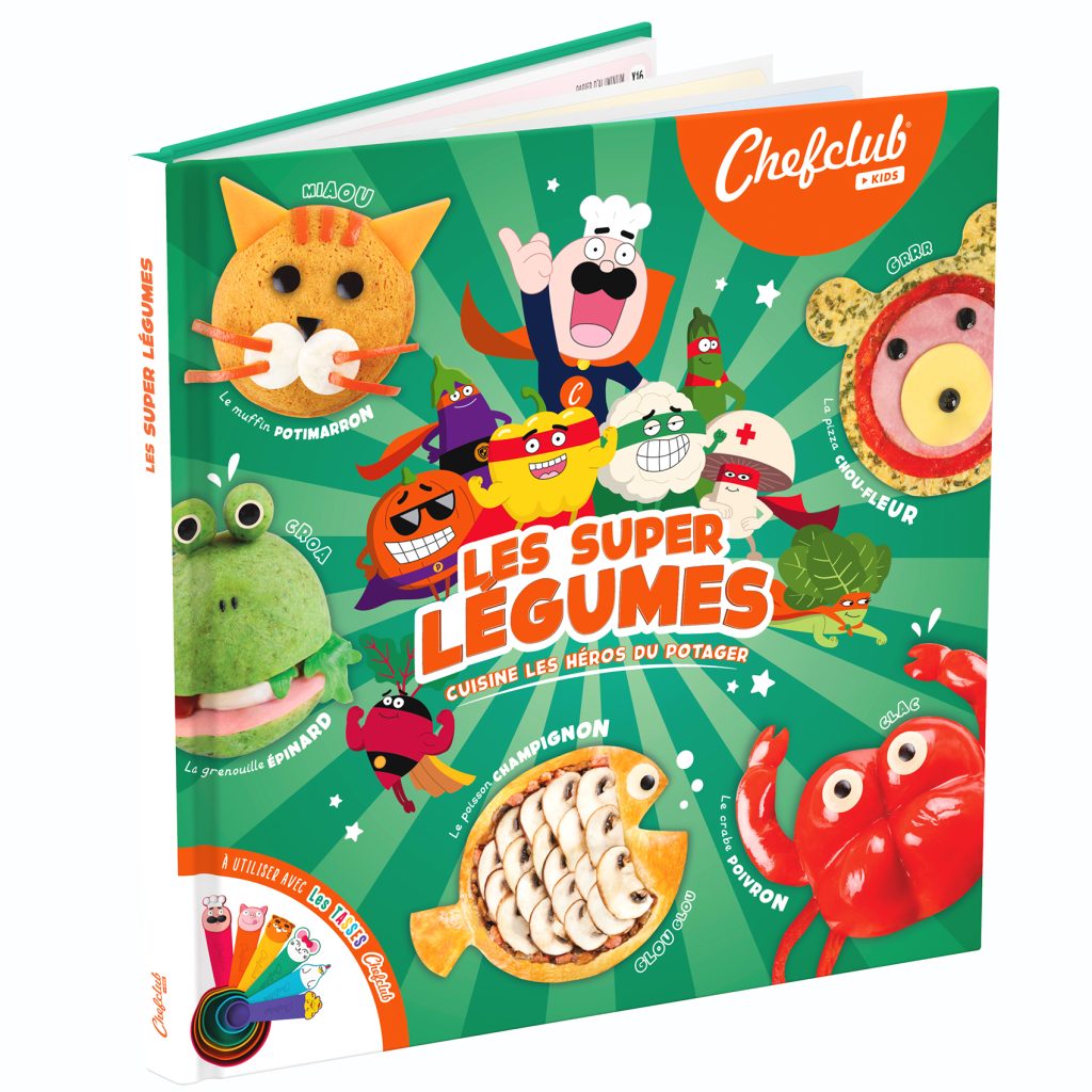 Livre Kids - Les super légumes