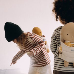 Porte baby Gommu en coton bio | Crème – Image 8