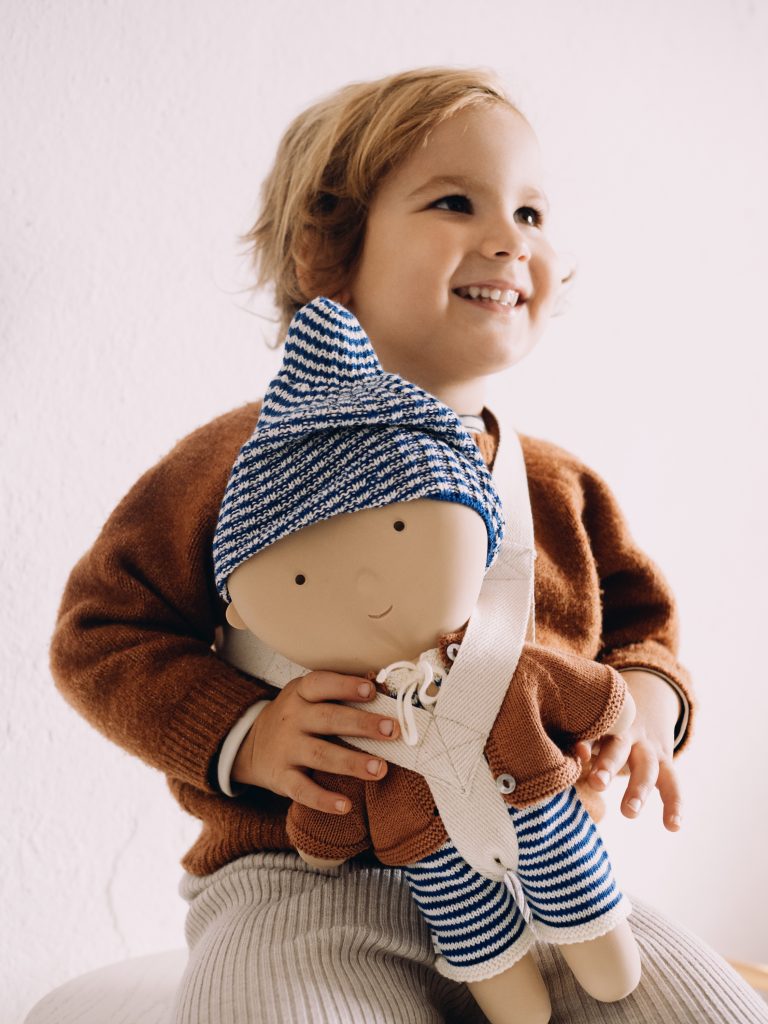 Gommu baby coco – Poupon 31 cm, Couleur Vanille
