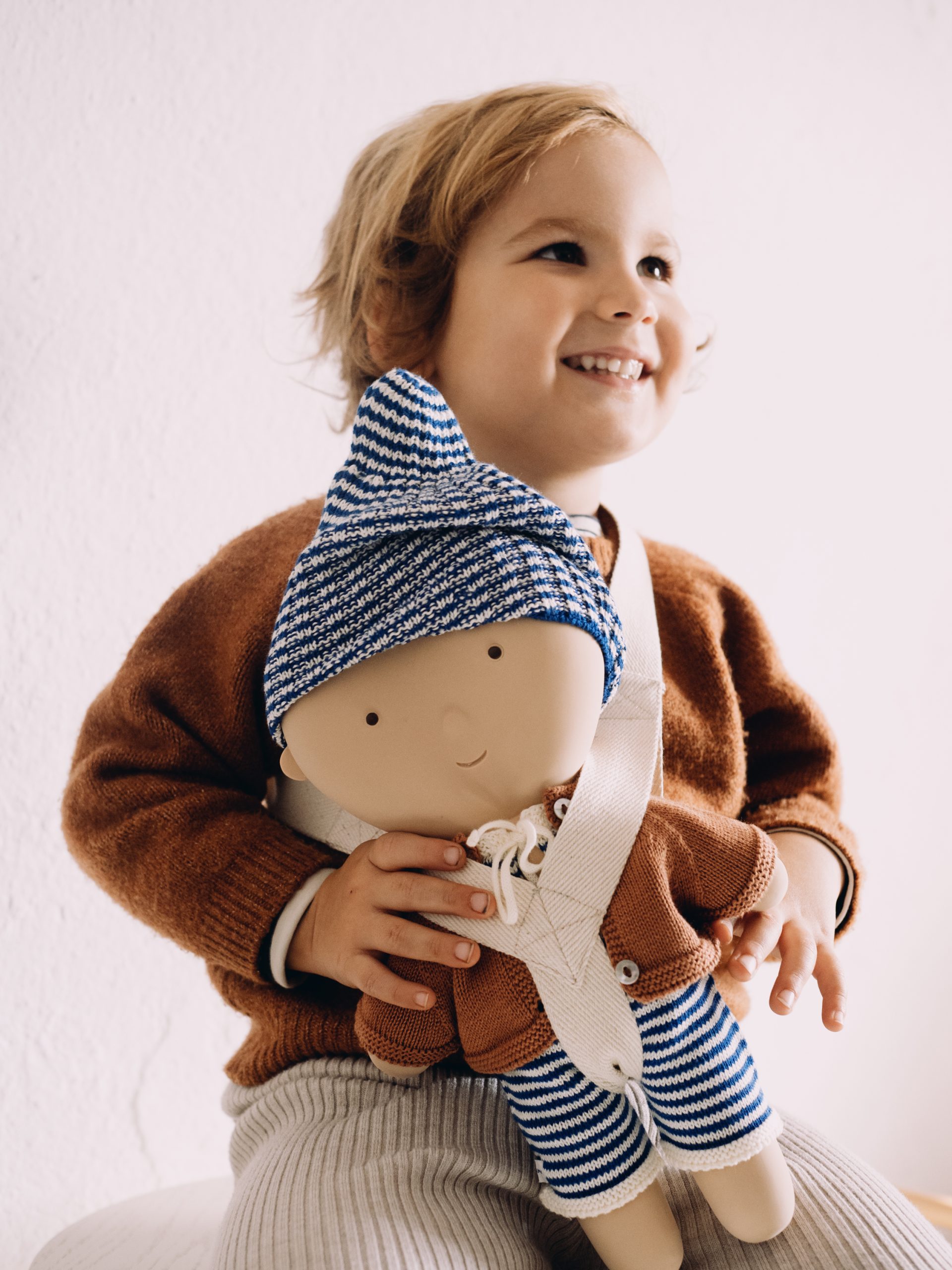 Gommu baby coco – Poupon 31 cm, Couleur Vanille – Image 1