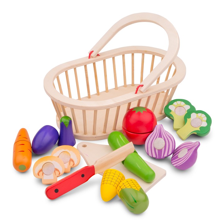 Panier de légumes à découper
