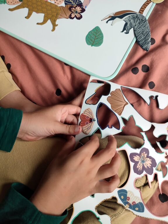 La Jungle, 27 magnets souples, waterproof