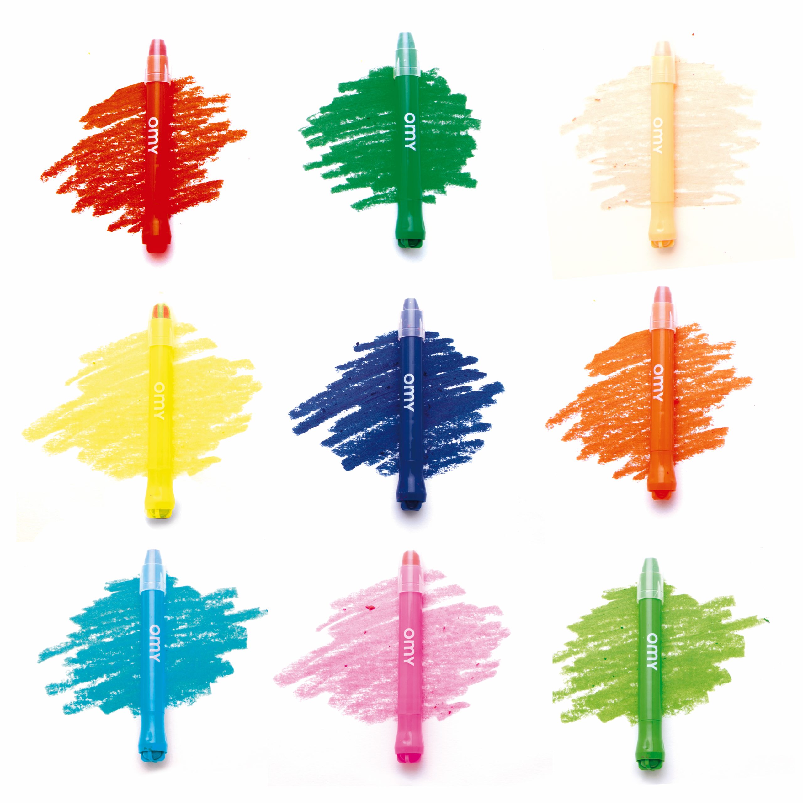 Crayons Gel – 9 couleurs vives et ultra-fondantes dès 3 ans – Image 5